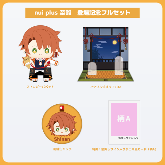 至難 フルセット 複製サイン入りチェキ風カード(柄A)付き