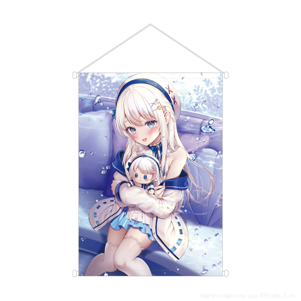 凪乃ましろ nui plus登場記念フルセット(複製箔押しサイン&メッセージ入りポストカード付き)