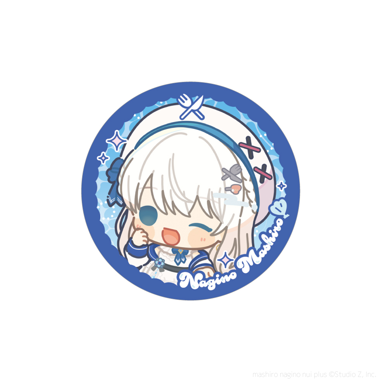 凪乃ましろ nui plus登場記念フルセット(複製箔押しサイン&メッセージ入りポストカード付き)