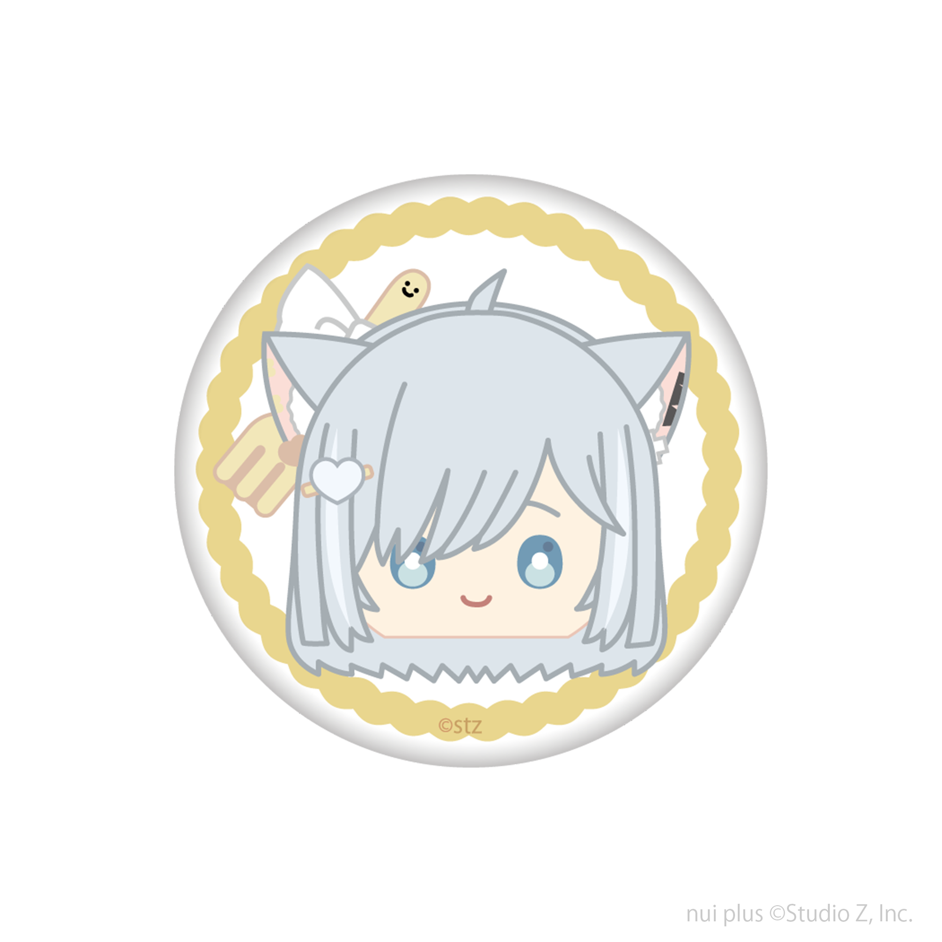 沙倉くぅ 缶バッチ – nui plus